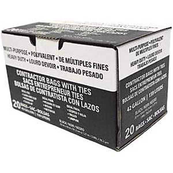 Petoskey Plastics Petoskey Plastics 9496498 FG-P9934-01A 42 gal 3 Mil Economy Trash Bag - 9496498