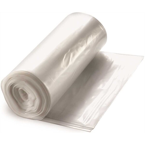 Berry Plastics 44 Gal. 14 mic 40 in. x 46 in. Natural High-Density Trash Bags, 250PK - VLH4048-16N