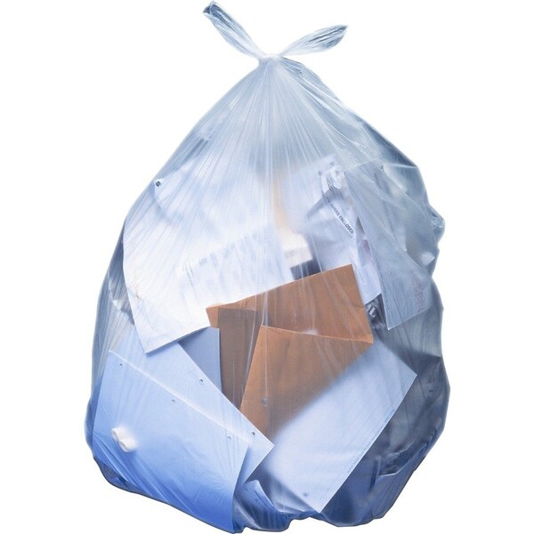 Heritage Bag 32 gal Trash Bags, 0.90 mil (23 Micron), Clear, 5 PK - HERH6644TCR01