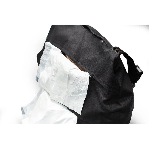 T-Bags 2pocket Black TrashBag Dispenser, 5PK - 1001-5