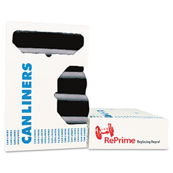Her Can Liners- Prime Resin- 37 x 50-1.3 mils- Black- 100-Carton, 100PK - H7450PKR01