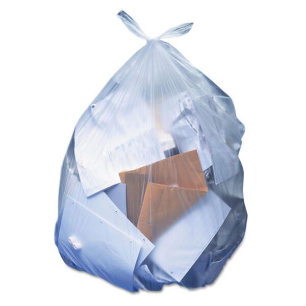 Homecare Products HER 60 gal & 1.1 Mil Low-Density Can Linear, Clear - 38 x 58 in. - HO3194187