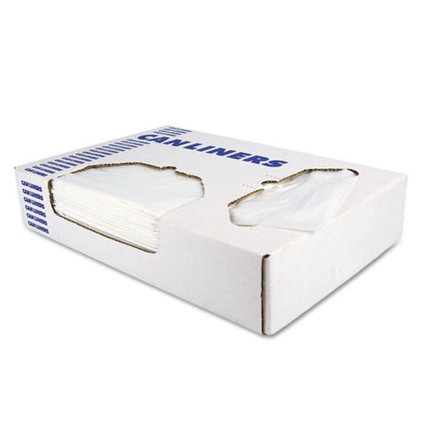 Homecare Products HER 60 gal & 1.5 Mil Low-Density Can Linear, Clear - 38 x 58 in. - HO3209383