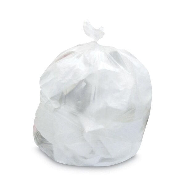 Homecare Products 33 gal 0.87 mil Mineral-Reinforced High-Density Waste Can Liners, Natural - HO2492964