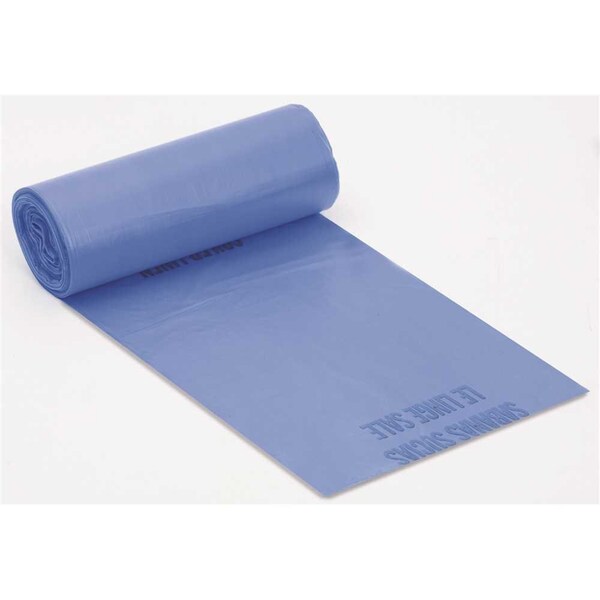 Hospi-Tuff 30 in. x 43 in. 23 Gal. 1.25 mil Size Blue Soiled Linen Bag, 10PK - HSP3043HPBL
