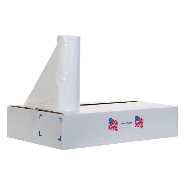 Noramco Noramco ST-Series 16 gal Trash Can Liners Twist Tie 1000 pk 0.35 mil - RST2432XLW