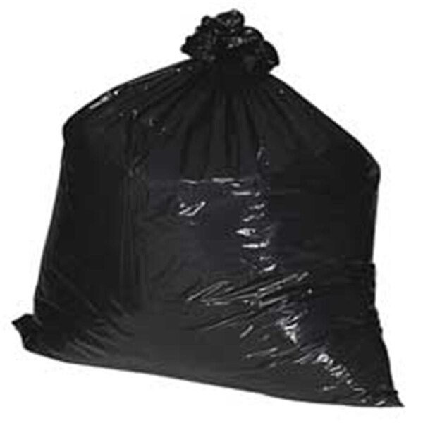 Tinkertools Trash Can Liners- Rcycld- 40-45 Gal- 1.65mil- 40in.x46in.- BK - TI509895