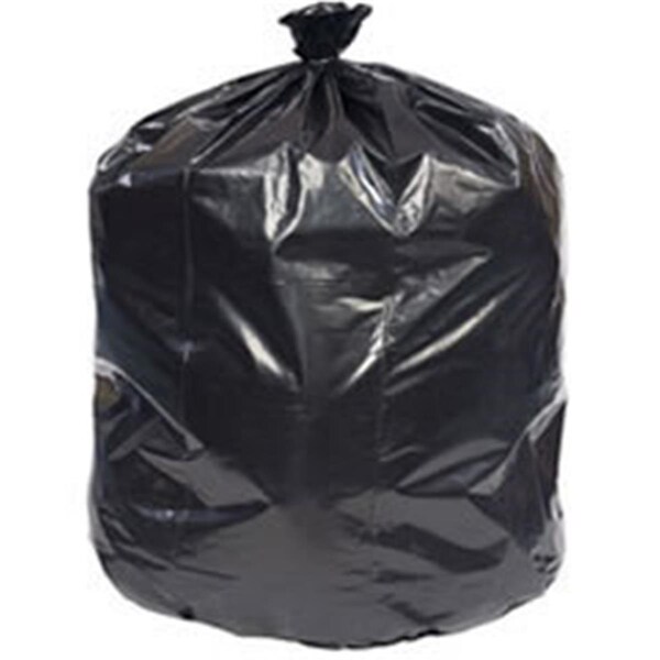 Defenseguard 24 x 24 in. High-Density Trash Cordless Can Liner - Black - DE1622571