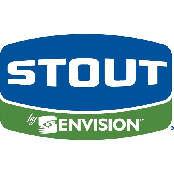 Stout By Envision 33 gal Trash Bags, Brown/Black, 100 PK - T3340B15
