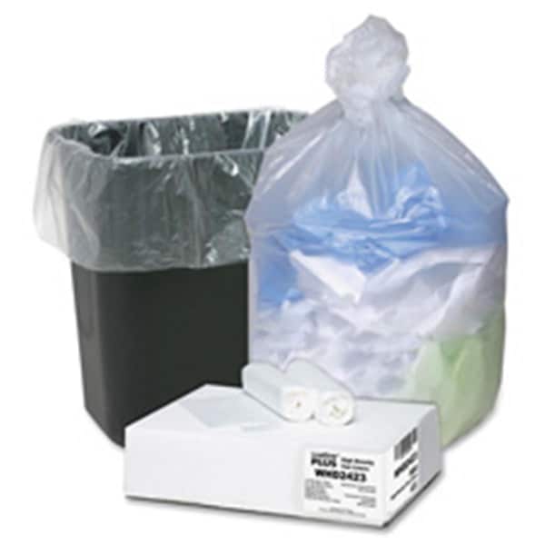 Webster Can Liners- 7-10 Gallon- 24 in. x 24 in.- 500-CT- Translucent, 500PK - WBIWHD2423