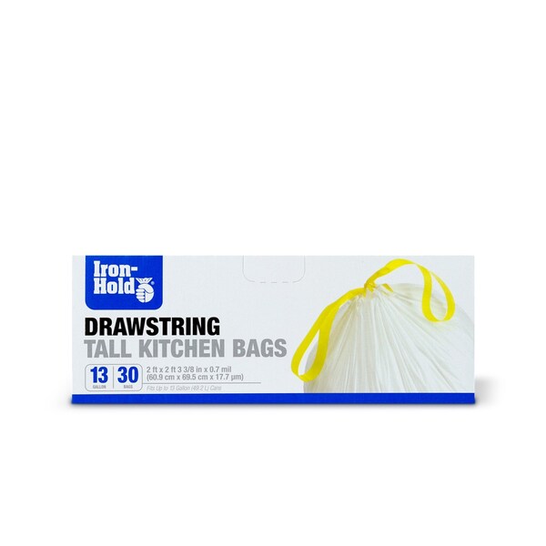 Iron-Hold Trash Bags, 30 PK - 1372524