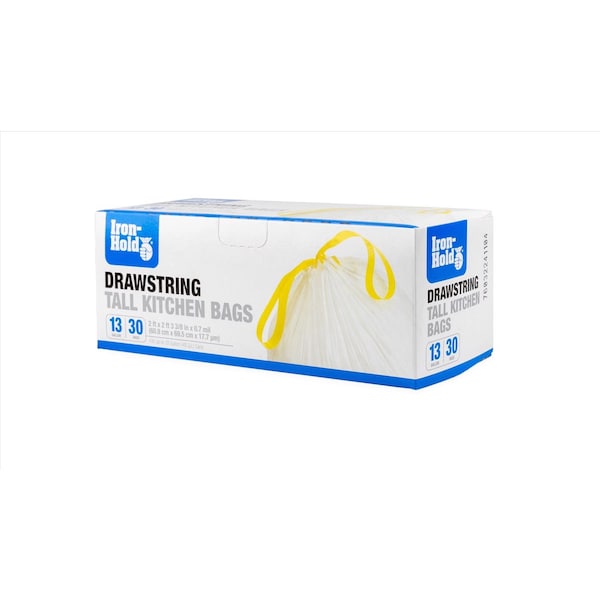 Iron-Hold Trash Bags, 30 PK - 1372524