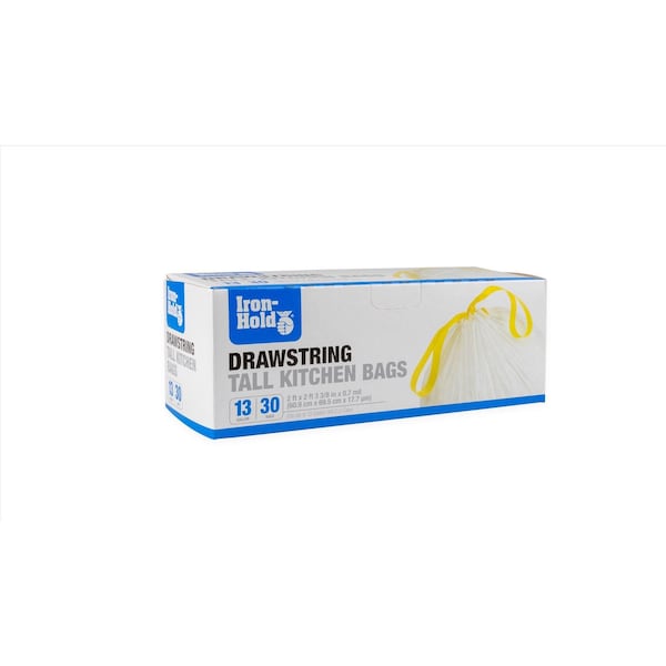 Iron-Hold Trash Bags, 30 PK - 1372524