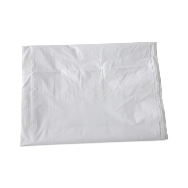 Boardwalk 10 gal Trash Bags, 24 in x 23 in, 0.5 mil, White, 500 PK - BWKW2423X