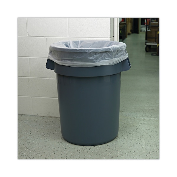 Boardwalk 45 gal Trash Bags, 40 in x 48 in, 13 microns, Natural, 250 PK - BWKRH4048H