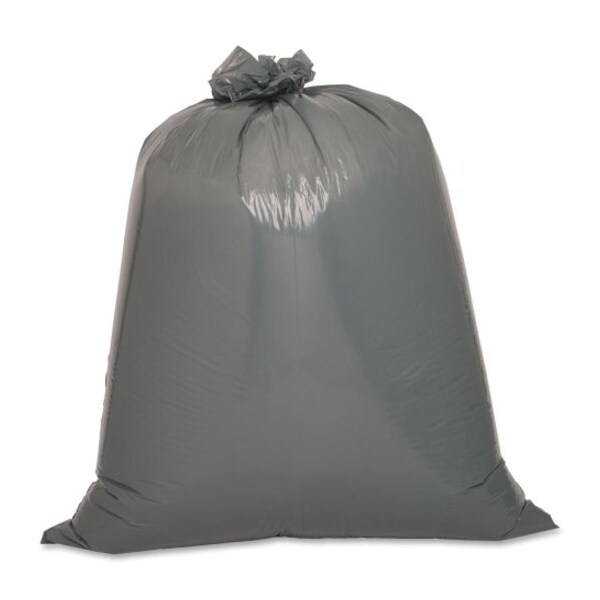 Genuine Joe 45 gal Trash Bags, L, 1.55 mil (39 Micron), Black, 50 PK - GJO70342