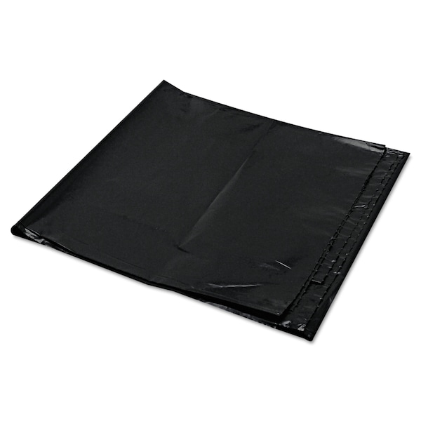 Trinity Plastics 56 gal Trash Bags, 43 in x 47 in, Extra Heavy-Duty, 1.6 mil, Black, 100 PK - 100584
