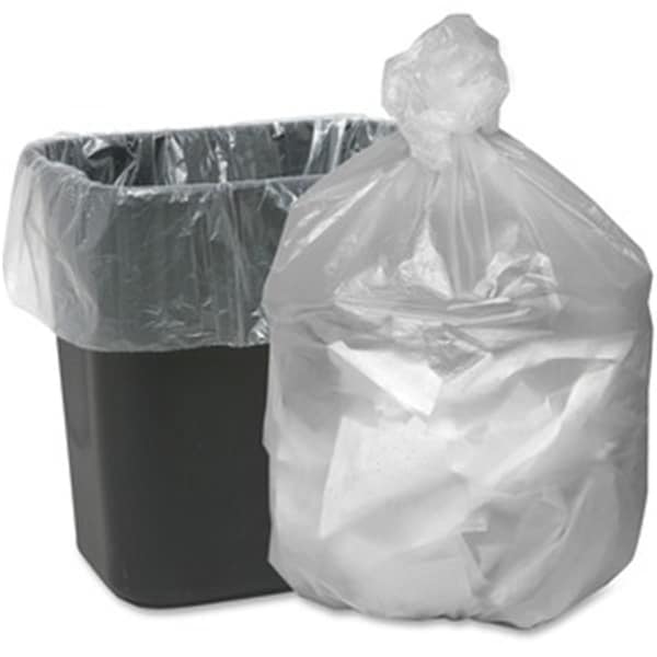 Vortex 24 x 23 in. 7-10 gal Translucent Waste Can Liner, Natural - VO3203860