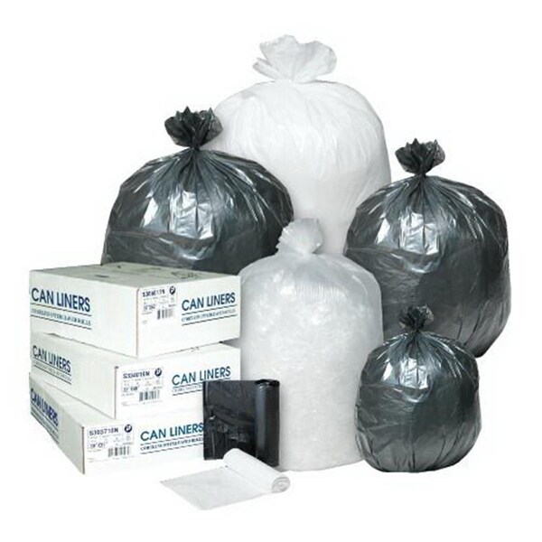 Inteplast Group High Density Commercial Can Liners 24x24 5 Mic - Natural - IBS EC2424N