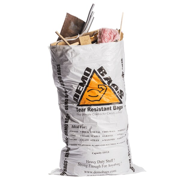 Demobags Demo Bags Ultimate Pro Pack 42 gal No Scent Scent Contractor Bags Flap Tie 20 pk 7 mil - 897677000000