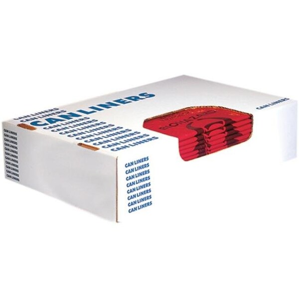 Heritage Bag Heritage Bag HERA6043PR 1.3 Mil Color-Coded Can Liner; Red - HERA6043PR