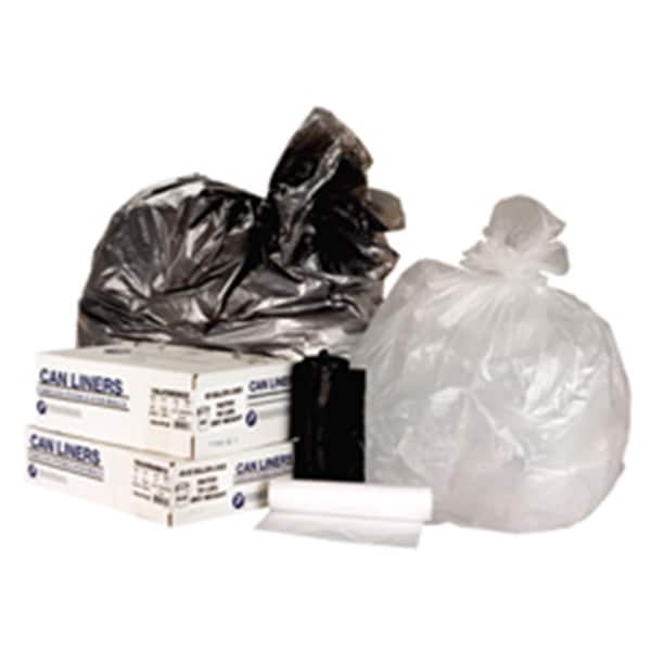 Inteplast Group High Density Commercial Can Liners 40x48 12 Mic - Natural - IBS VALH4048N14