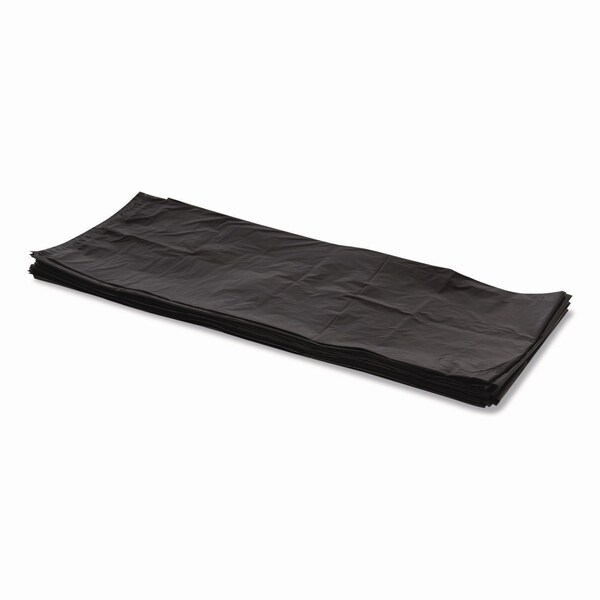 Heritage Linear Low Density Can Liners, 56 gal, 1.5 mil, 46ft x 50in, Black, 100PK - H9250AK