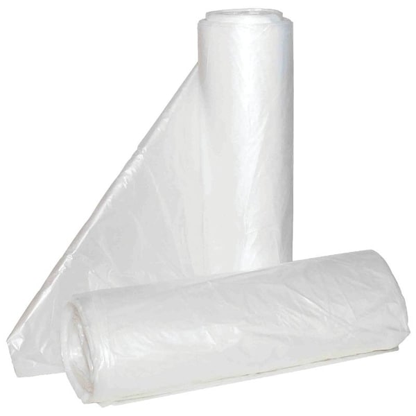 Aluf Plastics HiLene AntiMicrobial Can Liner, 40 x 48 in, 45 gal Capacity, HDPE, Clear - HCR-404814C