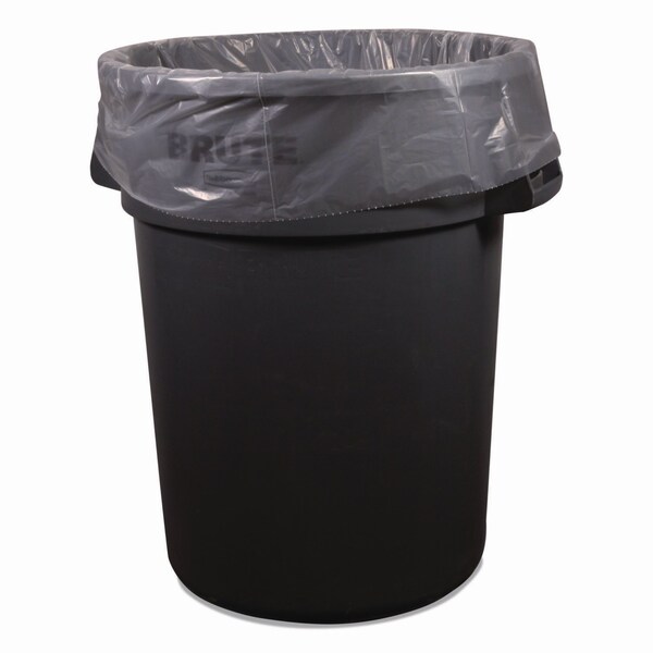 Heritage Linear Low-Density Can Liners, 56 gal, 1.1 mil, 46in x 50in, Clear, 100PK - H9250SC