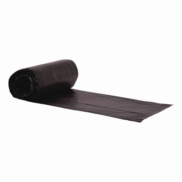 Heritage High-Density Waste Can Liners, 16 gal, 8 mic, 24 in. x 33 in., Black, 1000PK - Z4833LK R01