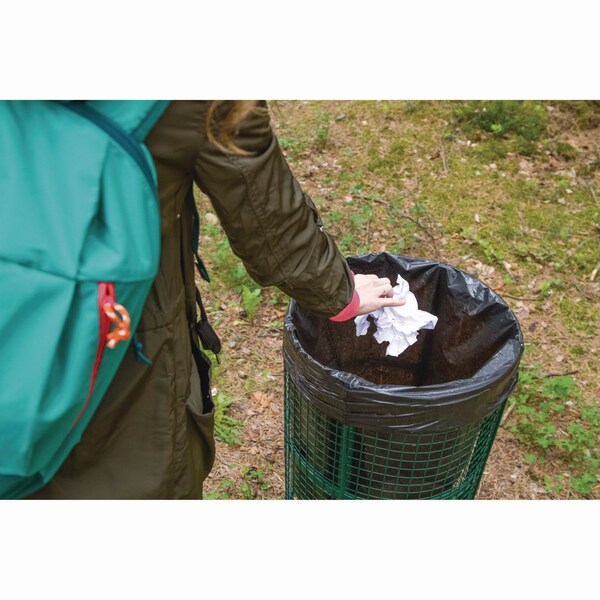 Heritage High-Density Waste Can Liners, 16 gal, 8 mic, 24 in. x 33 in., Black, 1000PK - Z4833LK R01