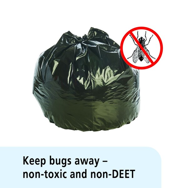 Stout By Envision 45 gal Trash Bags, Black, 65 PK - P4045K20