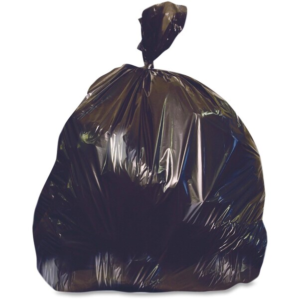 Heritage 45 gal Trash Bags, 48 in x 40 in, Heavy-Duty, 22 microns, Black, 150 PK - Z8048WK R01