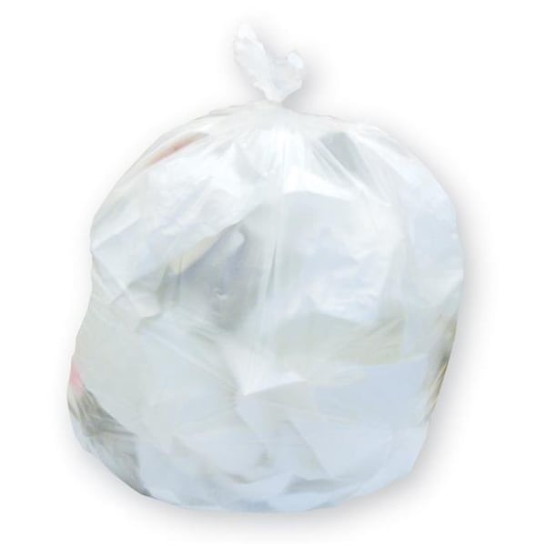 Her HER Z4824RNR01 24 x 24 in. High-Density Coreless Can Liners - 8-10 gal; 6 Micron; Natural - Z4824RNR01