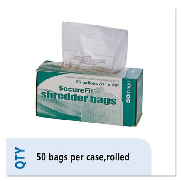 Campanas 26 gal Heavy-Duty Shredder Bags, 50PK - CA3750798
