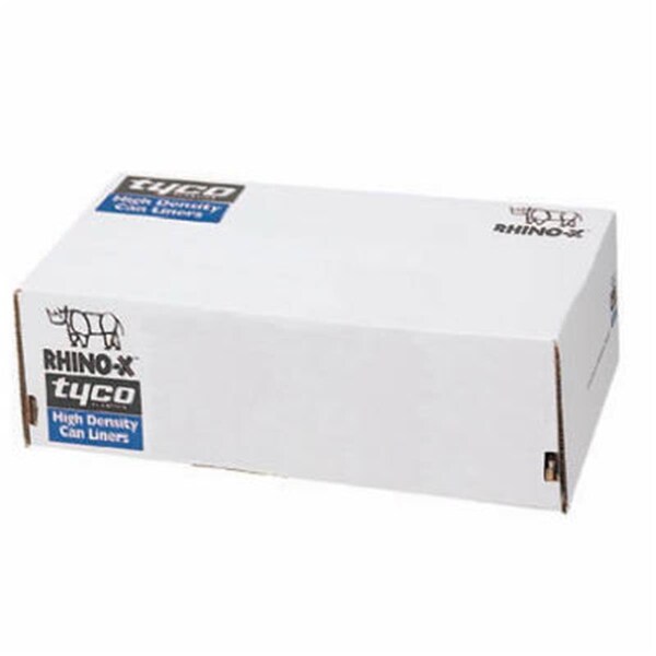 Berry Plastics 620068 200 Count, 55 Gallon, Natural High Density HDPE Can Liner - BE576407