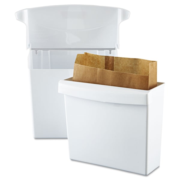 Rubbermaid Commercial Trash Bags, 12.5 in x 10.75 in, White - FG614000WHT