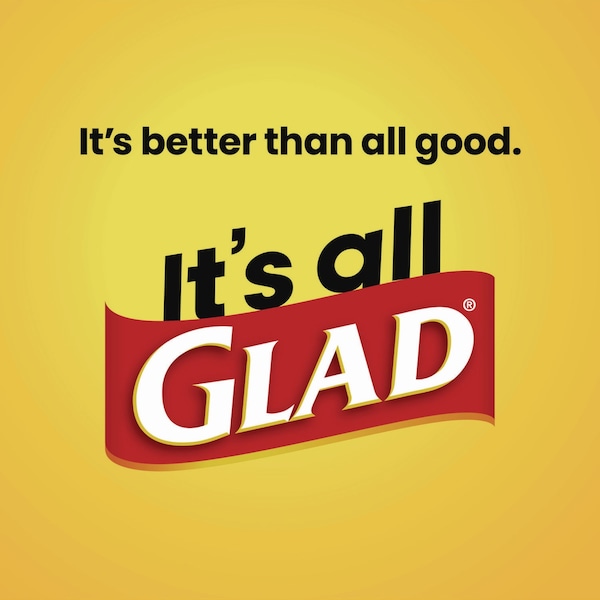 Glad 13 gal Trash Bags, 24 in x 27.38 in, Extra Heavy-Duty, .95 Mil, White, 240 PK - 78900