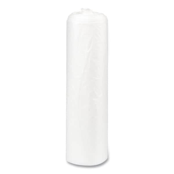 Inteplast Group 33 gal Trash Bags, 33 in x 40 in, Heavy-Duty, 17 microns, Clear, 250 PK - S334017N
