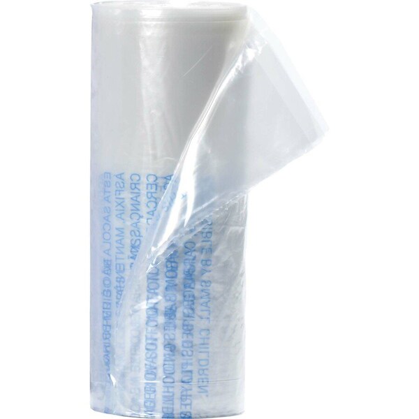 Gbc 8 gal Shredder Bags, Clear, 100 PK - GBC1765016