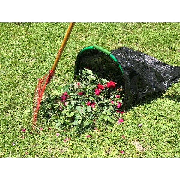 Veranda Lawn  Leaf Bag Holder Turns A Plastic or Bio Lawn  Leaf Bag - VE903021