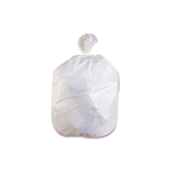 Coastwide LINEAR LOW-DENSITY CAN LINERS, 33 GAL, 0.74 MIL, 33in X 39in, WHITE, 150PK - 814876