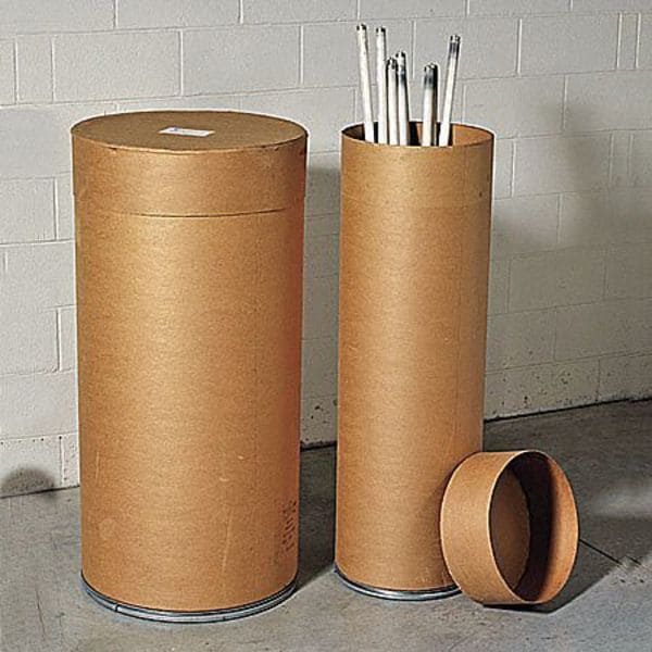Zoro Select 87 gal Round Recycling Bin, Open Top, Bronze Vein/Bronze Vein, Fiber, 1 Openings - FDCLB87