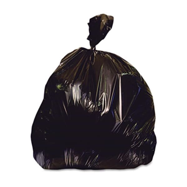 Defenseguard Low-Density Repro Can Liner, 56 Gallon, 2 mil, Black, 43 x 47, 100PK - DE2524177
