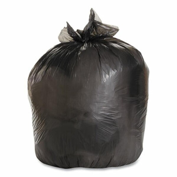 Pinpoint 40 x 46 in. 45 gal 0.7 mil Linear Low Density Industrial Can Liners, Black - PI3758318