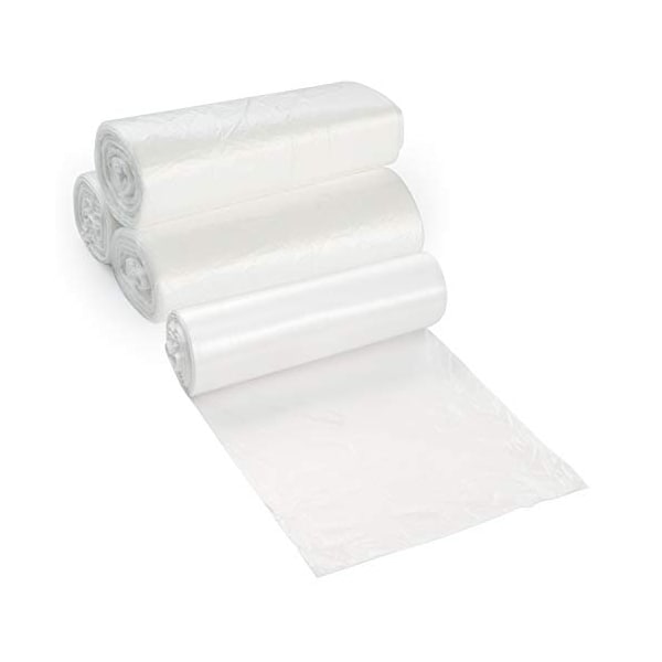 Proheal 33 Gal Clear Trash Bags - 30-40 Gal Large Garbage Can Liners -  10 Microns 20 Coreless Rolls, 500PK - 016-LN135-500CASE