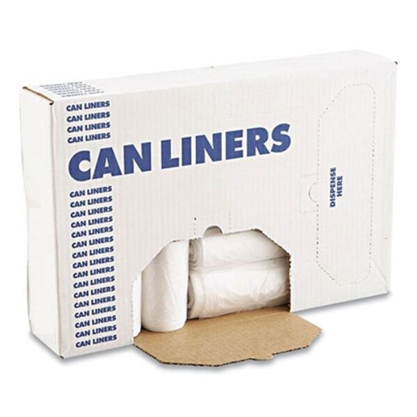 Pinpoint 33 x 40 in., 16 mil & 33 gal Low Density Industrial Can Liners, Natural - PI3765972