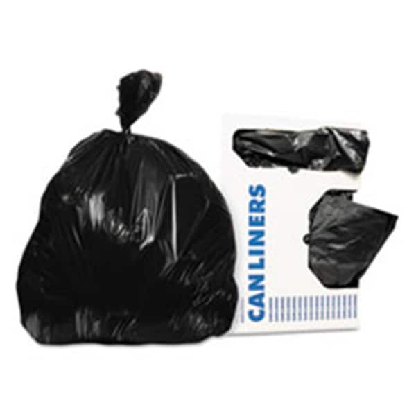 Home Improvement HER 56 gal 0.9 Mil Low-Density Can Liners, Black - 43 x 47 in., 100PK - HO3749799