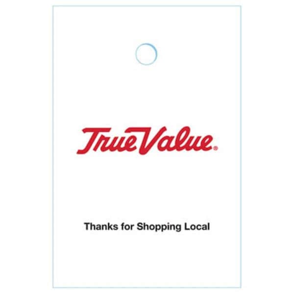 Trinity Plastics 20 x 4 x 30 in. True Value White High Density Plastic Bag, 500PK - 254889