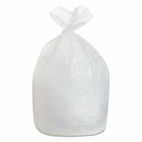 Pinpoint 38 x 58 in. 60 gal 19 Micron High-Density Can Liners, Natural - PI3194221